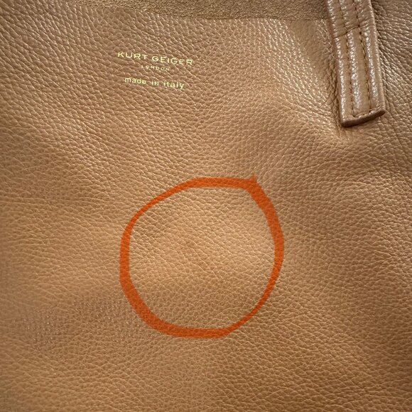 Kurt Geiger Violet leather tote - Picture 9 of 11